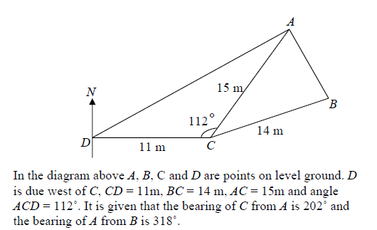 Trigonometry E-Maths Question
